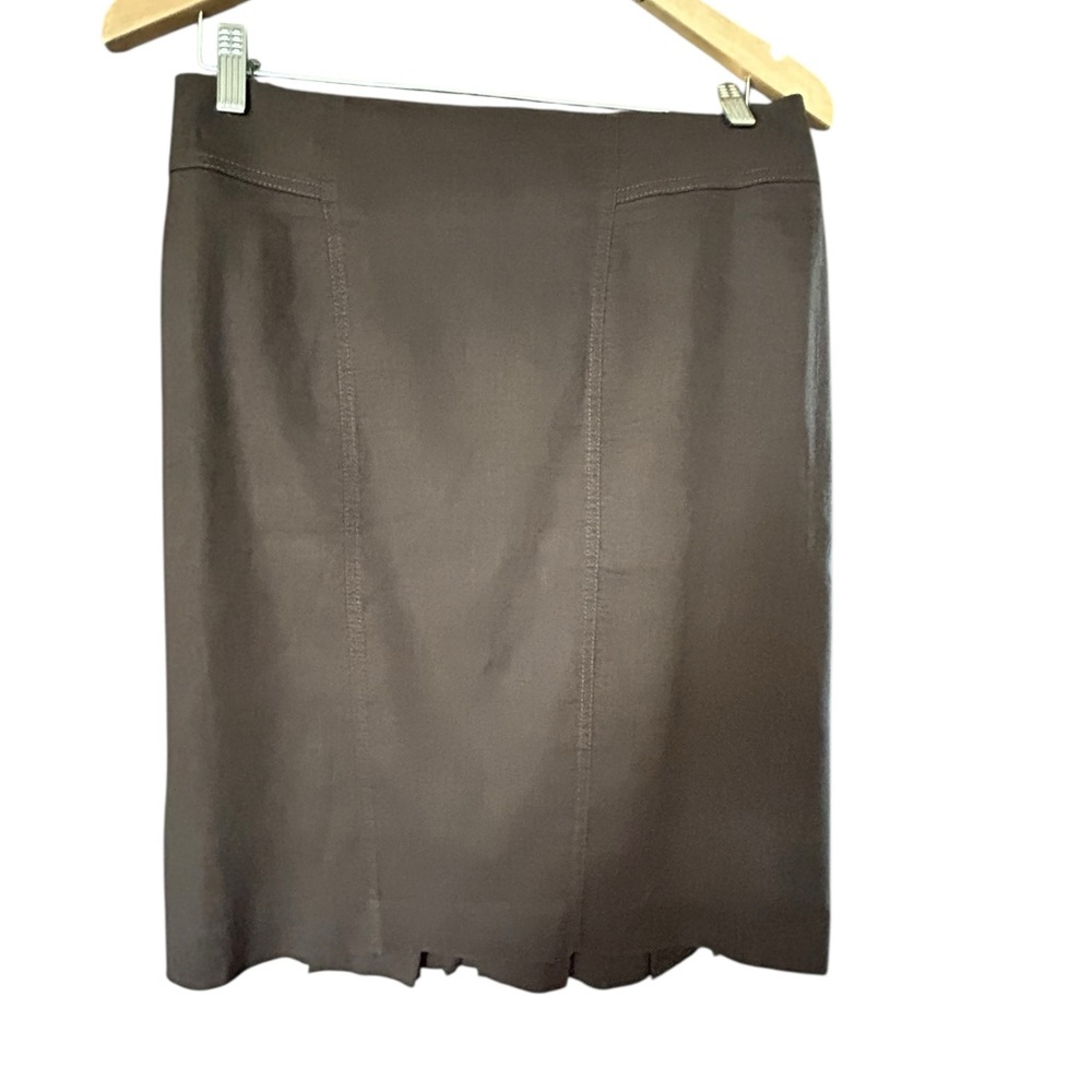 bebe Chocolate Brown Pencil Skirt Size 8